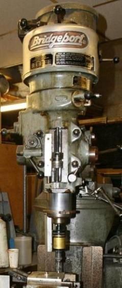 A milling machine used at the Beecroft Precision Factory