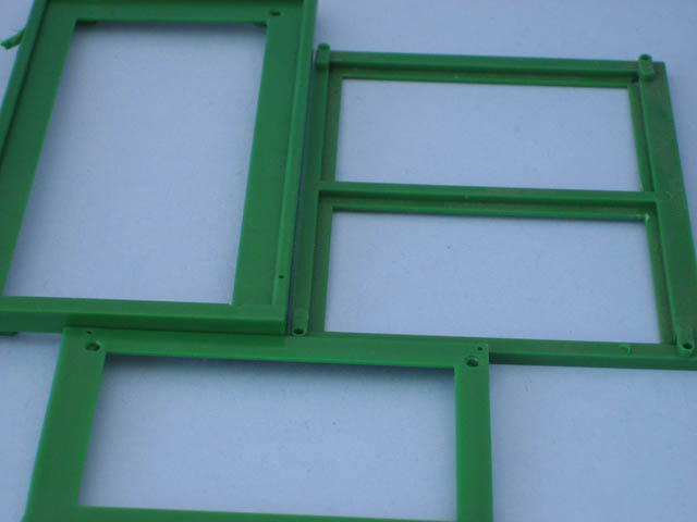 Door and window frames for a dolls house